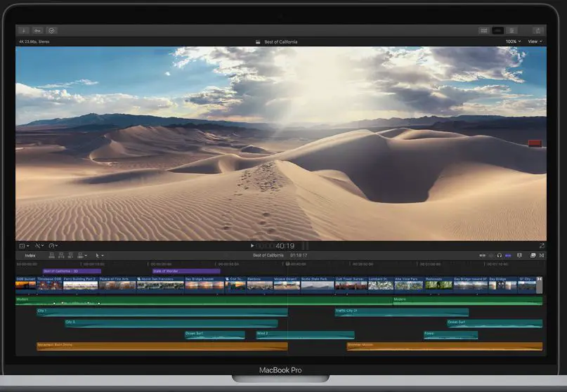 editing software like final cut pro for mac