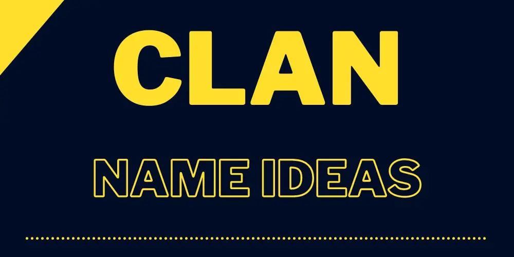 clan name idea