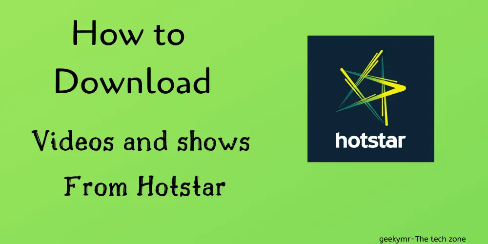 how to download movies from hotstar