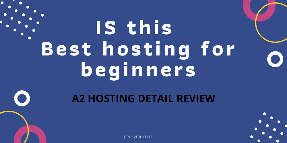 a2hosting detail review