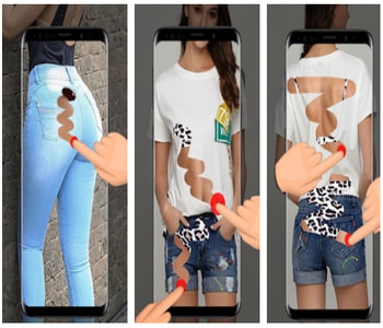 see through clothes camera app for android