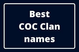 Best COC Clan names