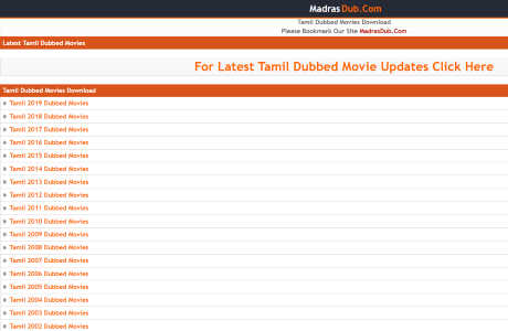 madrasdub tamil movie download website