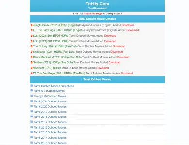 tamil dubbed movies websites list