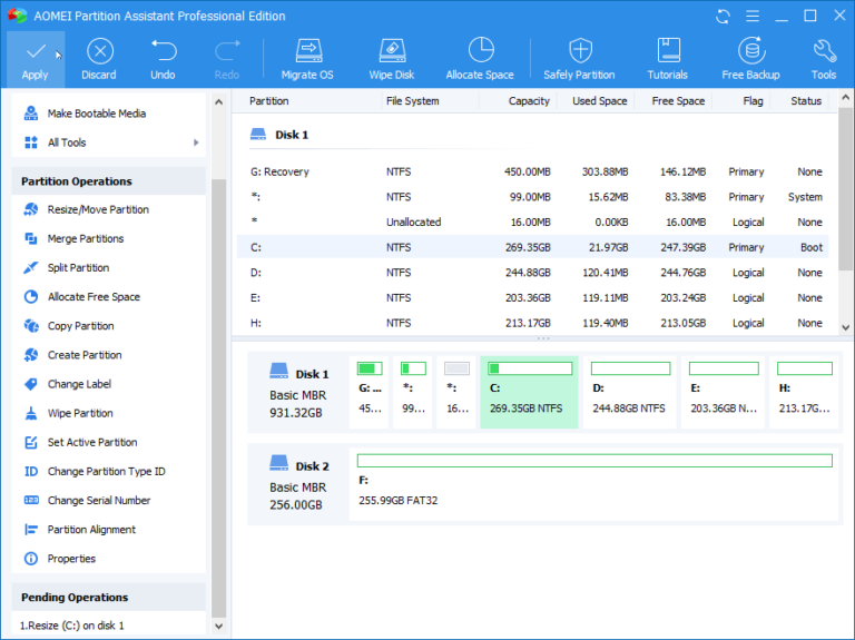 instal the new version for android AOMEI Partition Assistant Pro 10.2.0