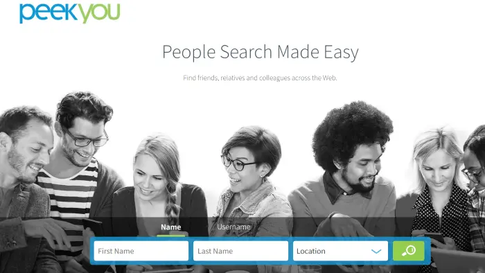peekyou people search site in free