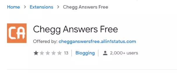 chegg extension