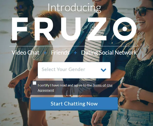 fruzo best site like omegle