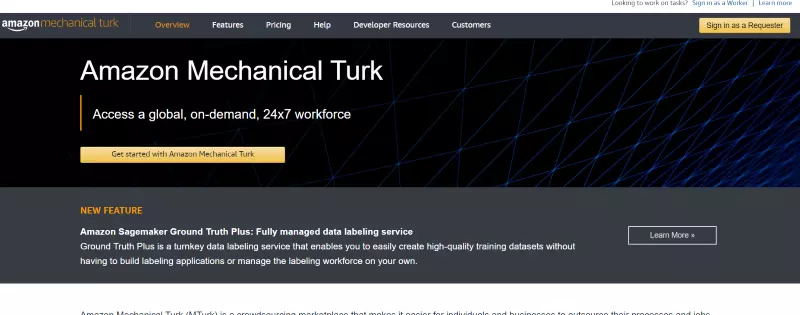 amazon mechanical turk