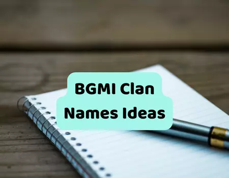 Best BGMI Clan Names Ideas