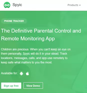 spyic app for android device