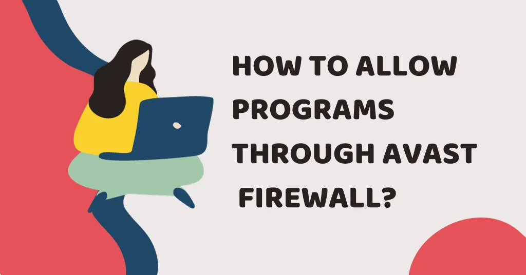 how to allow programs through avast firewall