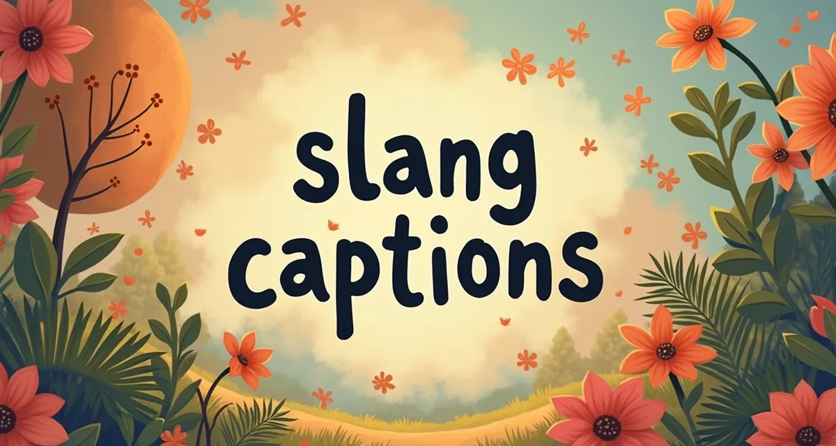 Slang Captions