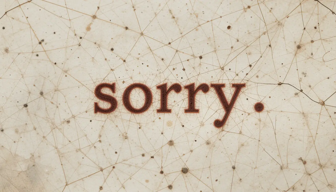 Sorry Quotes